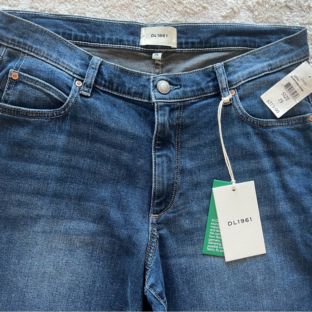 DL1961 Women’s Blue Stretch Skinny Jeans Size 29 NWT $219 Retail